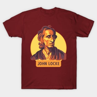 John Locke Portrait and Quote T-Shirt